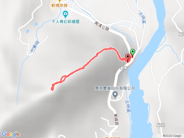 2020/02/09花草林公車站-軟橋山-花草林公車站