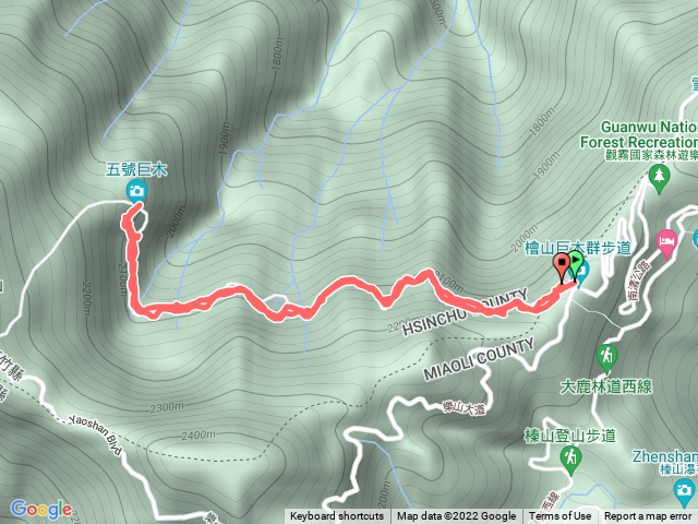 檜山巨木森林步道