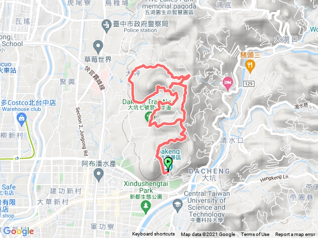 大坑9、6、7、8、風動石步道