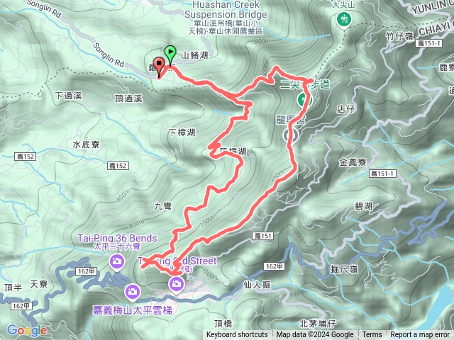 嘉南五連峰O繞步道