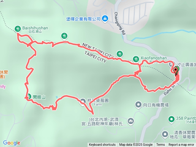 2025-07-30 大邱田保甲路，石洞，開眼山，白石湖山，大邱田山除草