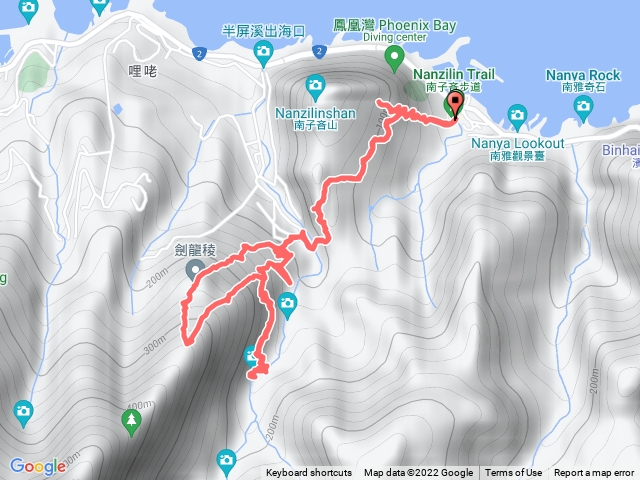 小錐麓步道-小鬼瀑布-鋸齒稜-劍龍稜