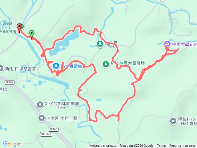 台南新化中興林場亂走預覽圖