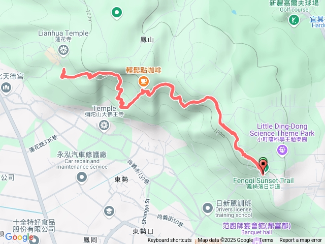鳳崎落日步道