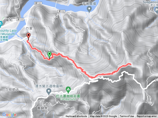 力里山登山步道