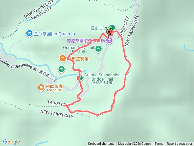 南港茶葉製造示範步道