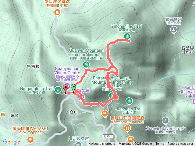 觀音山（五進五出）