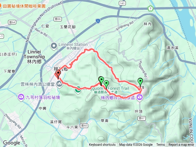 龍過脈森林步道-坪頂村坪頂古道預覽圖
