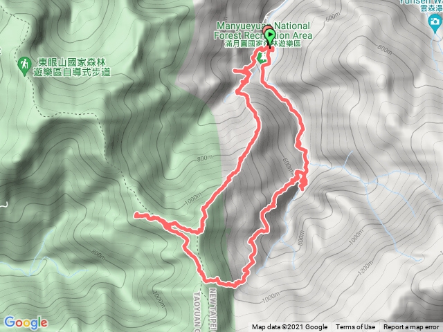 拉卡山前鋒_拉卡山_東滿步道滿月圓小O型