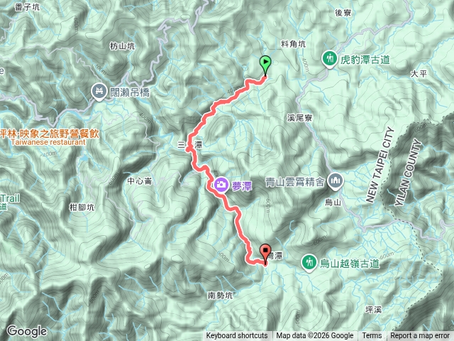 北勢溪古道接灣潭古道預覽圖