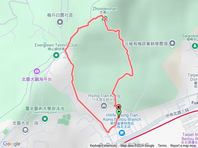 忠義山親山步道預覽圖