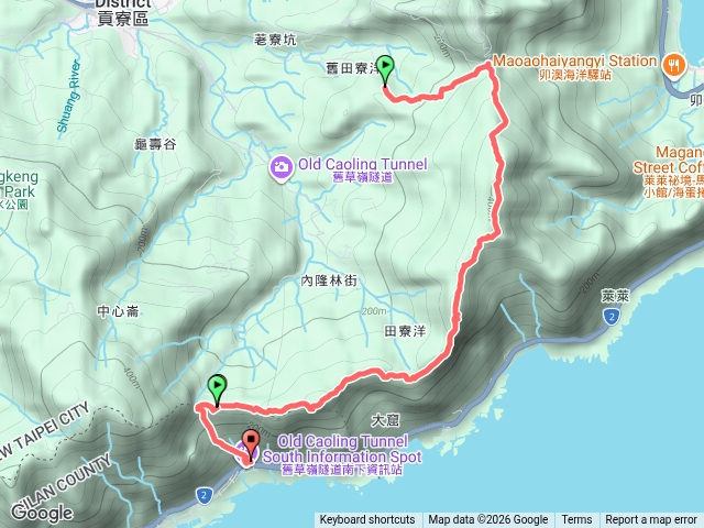 雪山尾稜北段預覽圖