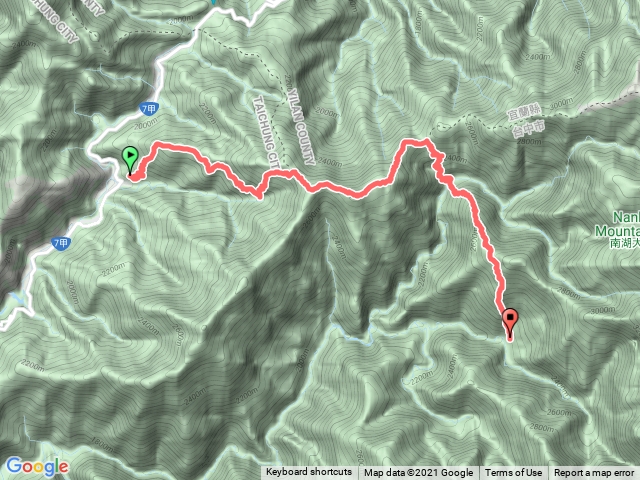 北一段逆走D1（勝光登山口-香菇寮營地）