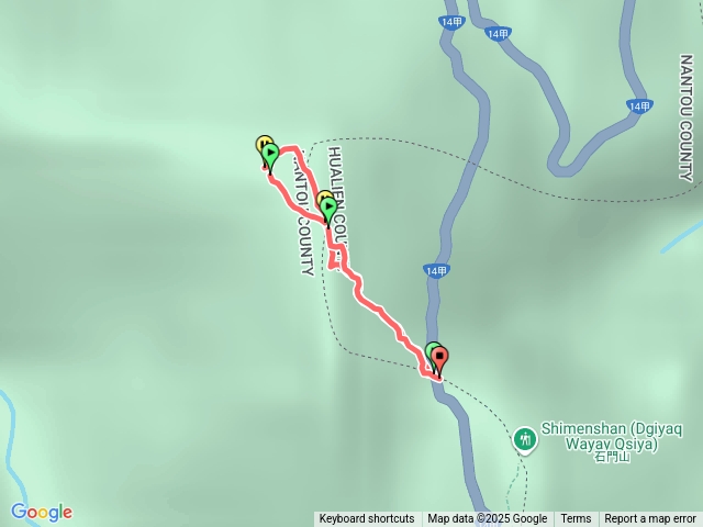 114、09、10合歡山石門山北峰、哈哈山、哈哈山南峰