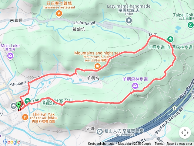 羊稠森林步道