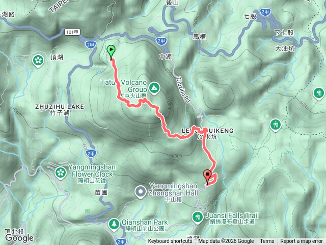H37小油坑～七星山～冷水坑