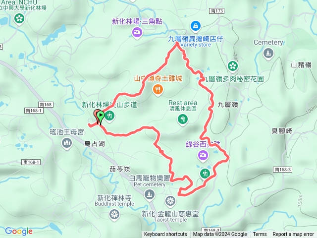 新化林場後山步道預覽圖