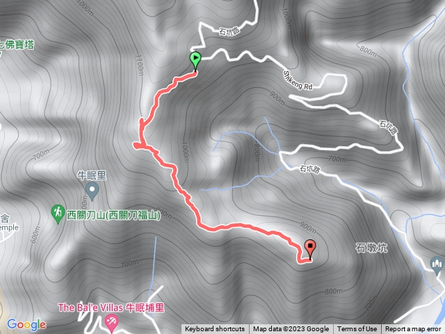 西關刀山南峰群