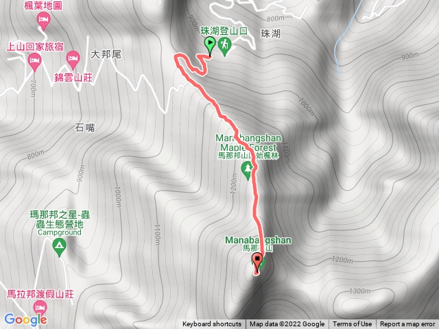 馬那邦山-珠湖上