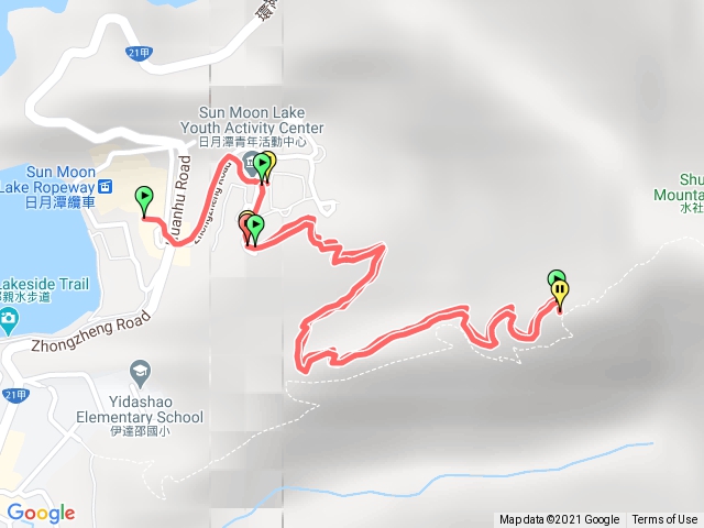 水社大山1.9K階梯往返