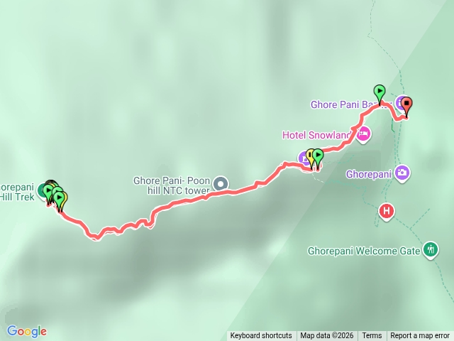 葛雷帕尼2850m山屋到普恩山3210m看日出來回20260330