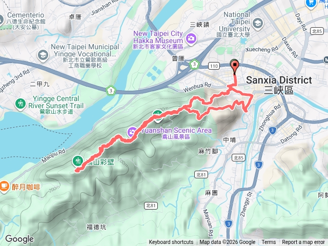 2026微笑山線大縱走尋寶集章任務微笑山線：【鳶山山系】鳶山彩壁段202607031630預覽圖