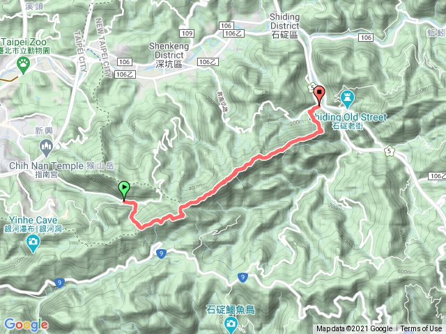 筆架連峰縱走(南邦寮山、二格山、筆架南北峰、炙子頭山、西帽子岩)