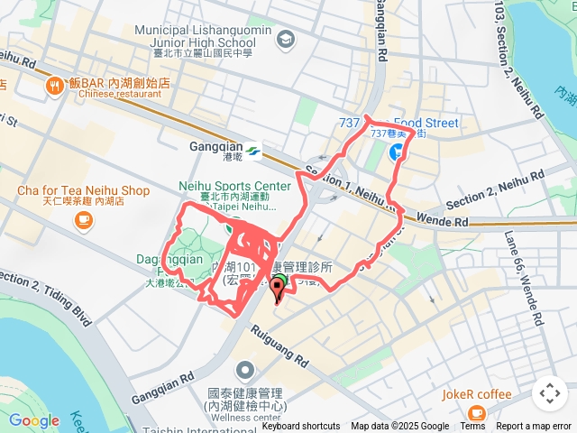 大港墘公園、內湖737巷美食街