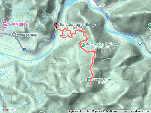 谷關七雄-白毛山(含休、喝咖啡)