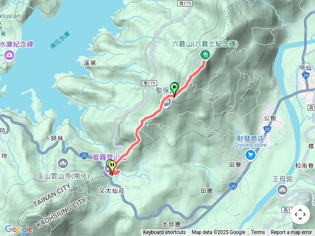 六義山紫霞登山口