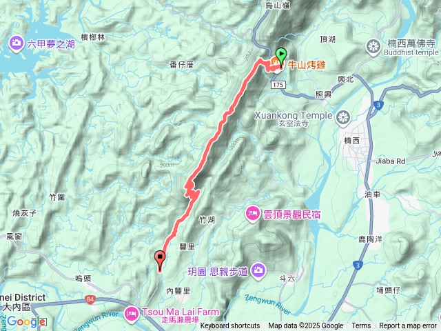 嘉南E三角點、大龍嶺開天殿、大崖山預覽圖