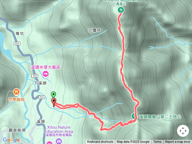 小百岳 溪頭鳳凰山步道 2025/04/27