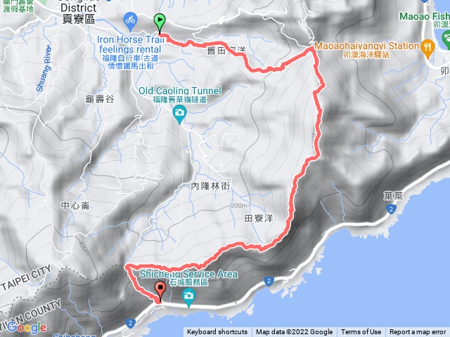 雪山尾稜北段