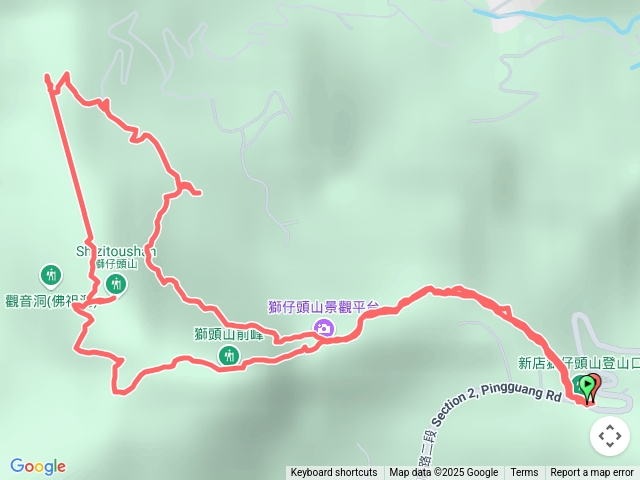 獅仔頭山登山步道