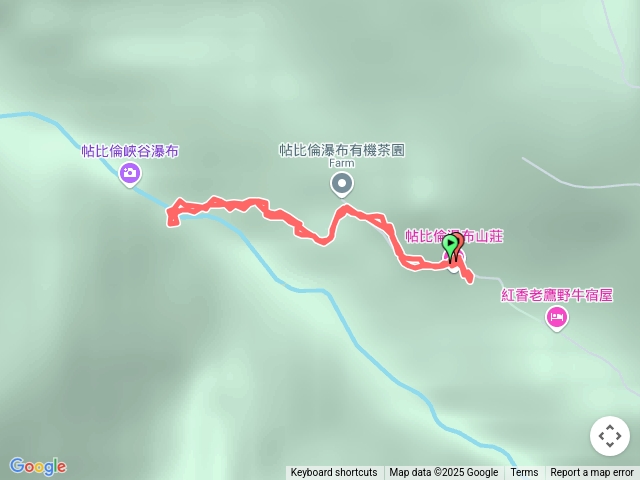 帖比倫瀑布步道預覽圖