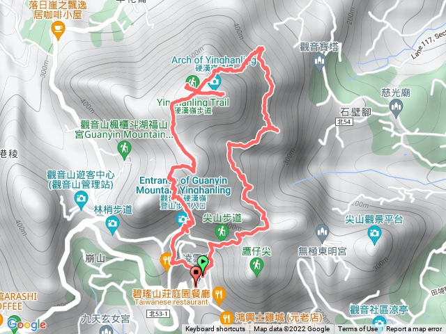 觀音山O型北橫古道硬漢嶺