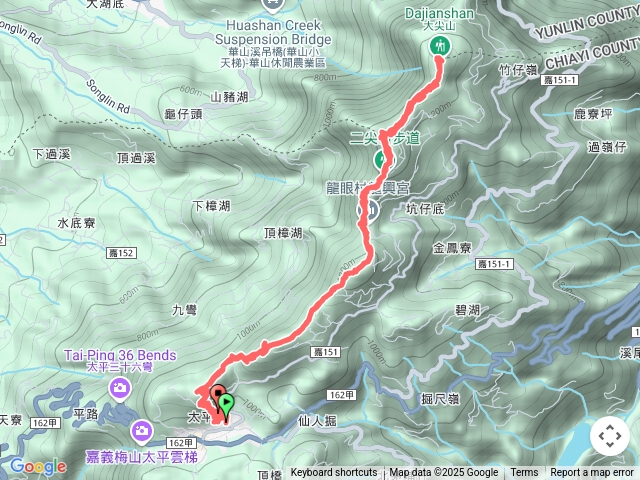 20250302雲嘉五連峰(來回)預覽圖