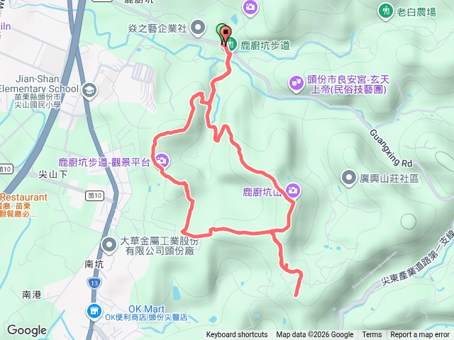 鹿廚坑步道預覽圖