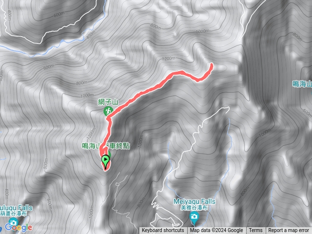小百岳集起來鳴海山、網子山登山步道202403041101