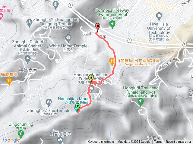 烘爐地山登山步道