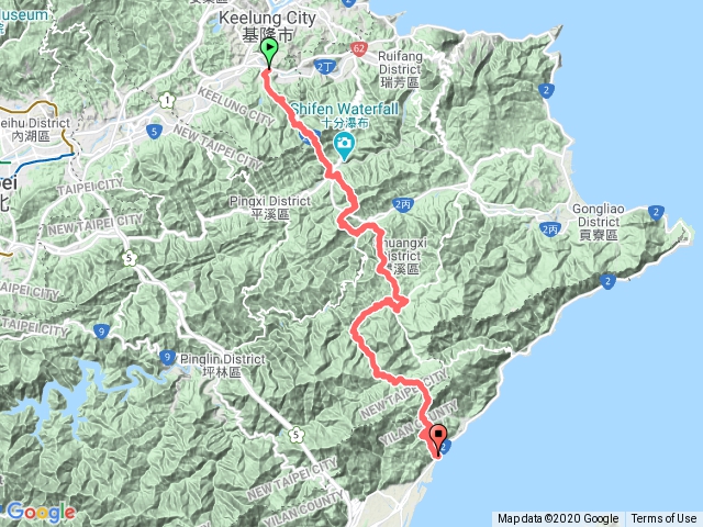 淡蘭古道中路全段(路線一)