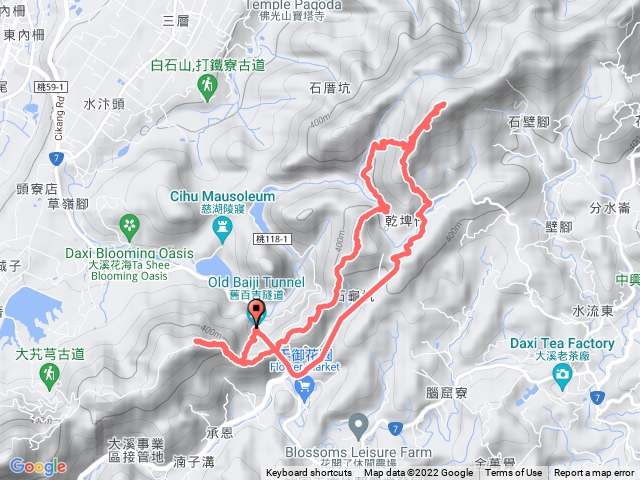 頭寮山、石龜坑山、白石山
