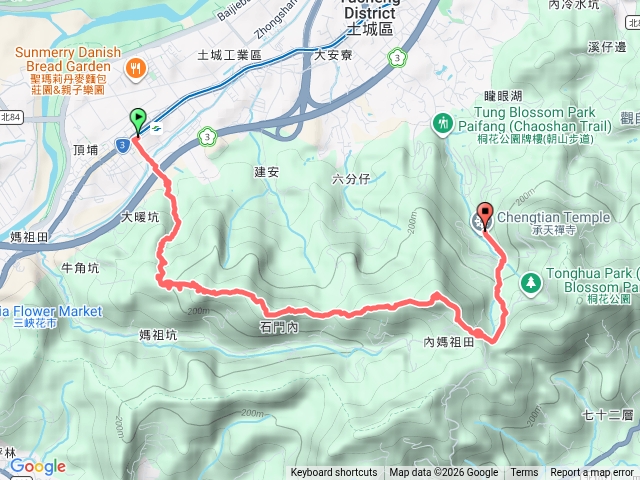 承暖步道 大暖尖山縱走火焰山預覽圖