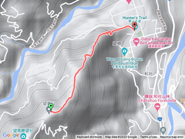 望美山回程-獵人古道