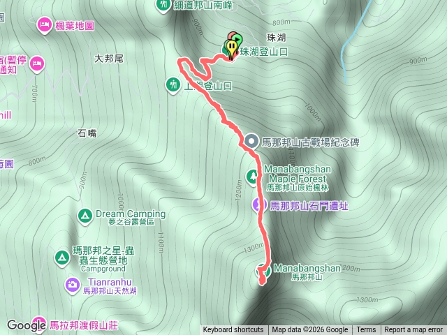 風很涼的馬拉邦山，美麗的遠眺聖稜線🥰😍