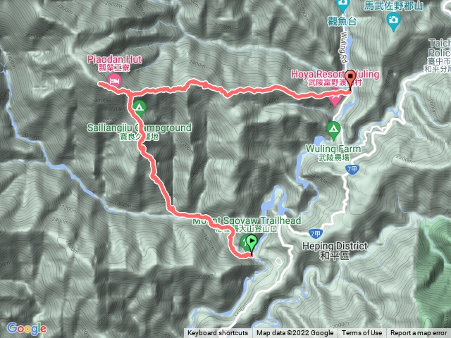 志佳陽大山下馬武霸出武陵農場(111.04.02金牌)