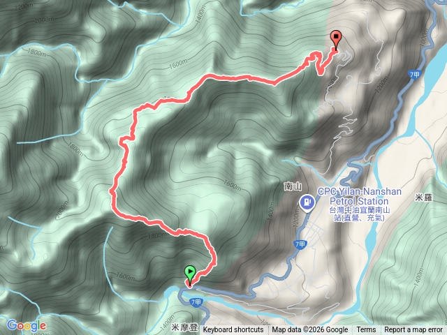 佐米縱走預覽圖