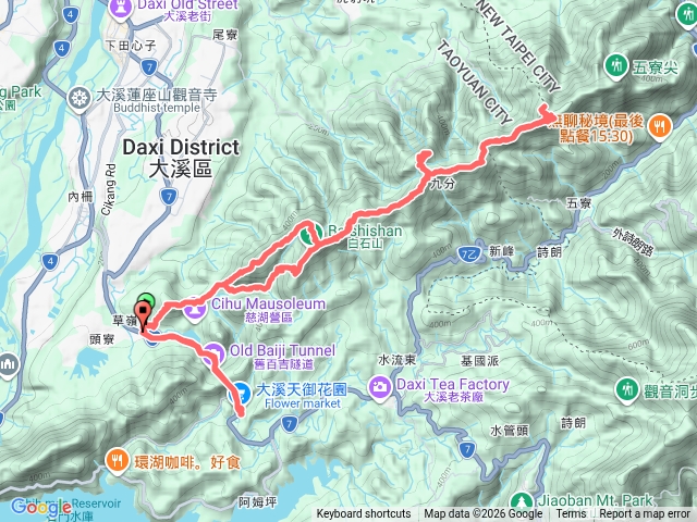 五溪縱走（之中「與世隔絕」的孤寂美感。預覽圖