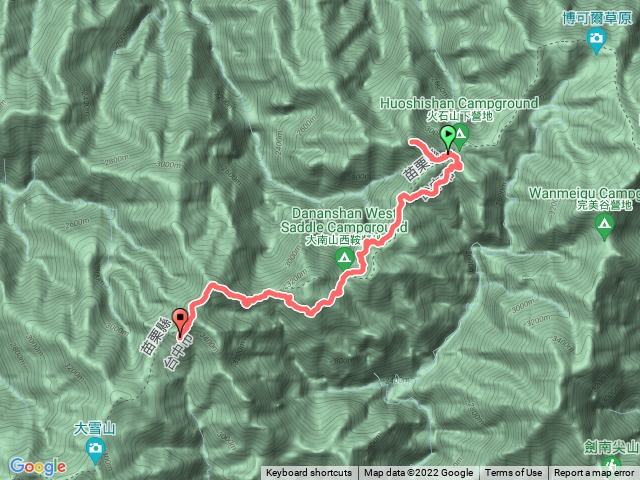 【雪山西稜】D2 火石山下營地-火石山-頭鷹山-奇峻山營地