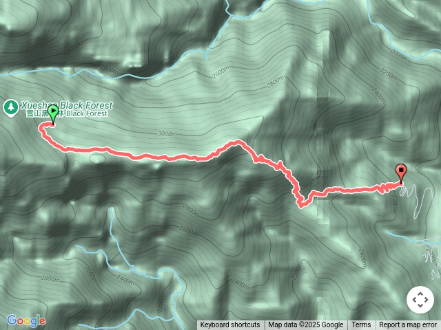 20250620_369臨時營地→七卡山莊→雪山登山口_D3